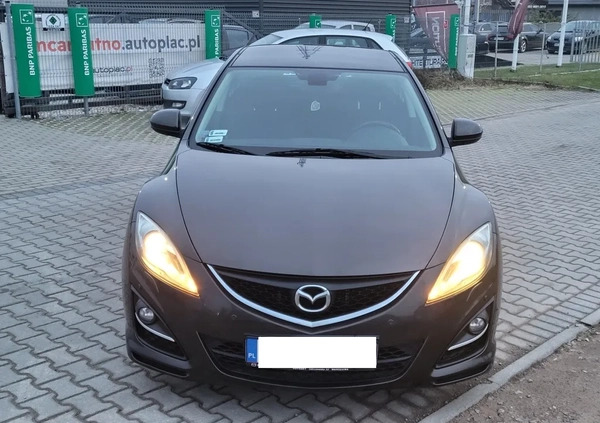 Mazda 6 cena 24990 przebieg: 190000, rok produkcji 2011 z Kutno małe 407